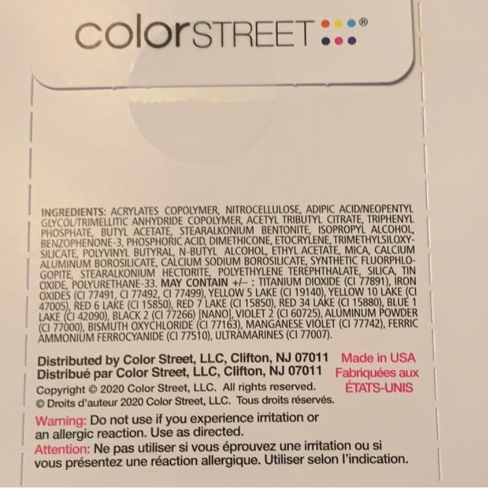 NWT Color Street - Greeking Out Blue Nails - Picture 4 of 4